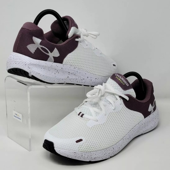 Under Armour Women's Size 11 UA Charged Pursuit 2 Sneakers Shoes 3025244 101 New - Picture 5 of 11